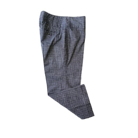 EXPRESS DESIGN STUDIO BLACK EDITOR ANKLE DRESS PANTS SZ 2 - Picture 1 of 5